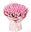 101 pink tulips