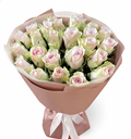 25 Pink Athena Roses Bouquet