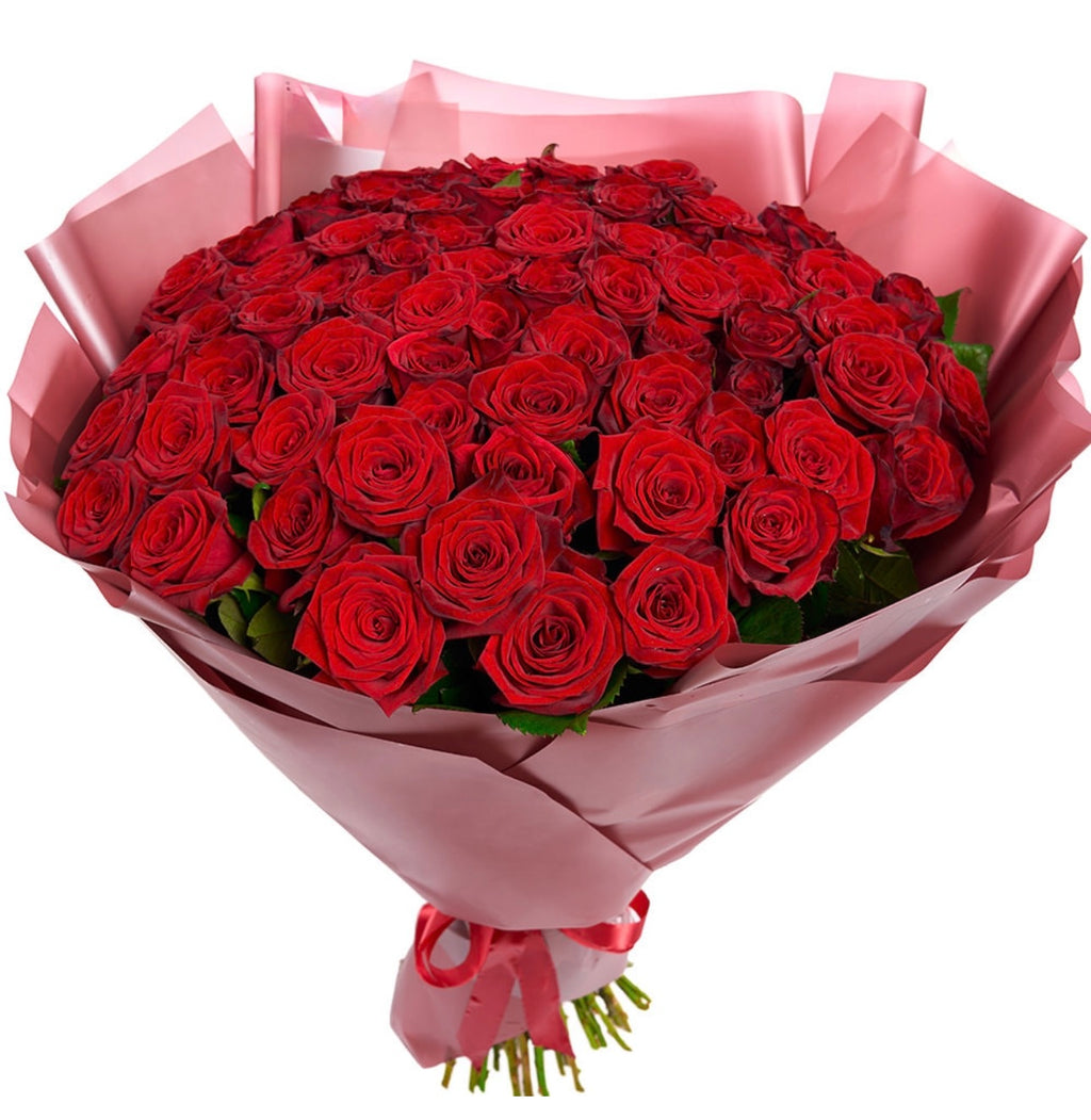 75 Red Roses Bouquet