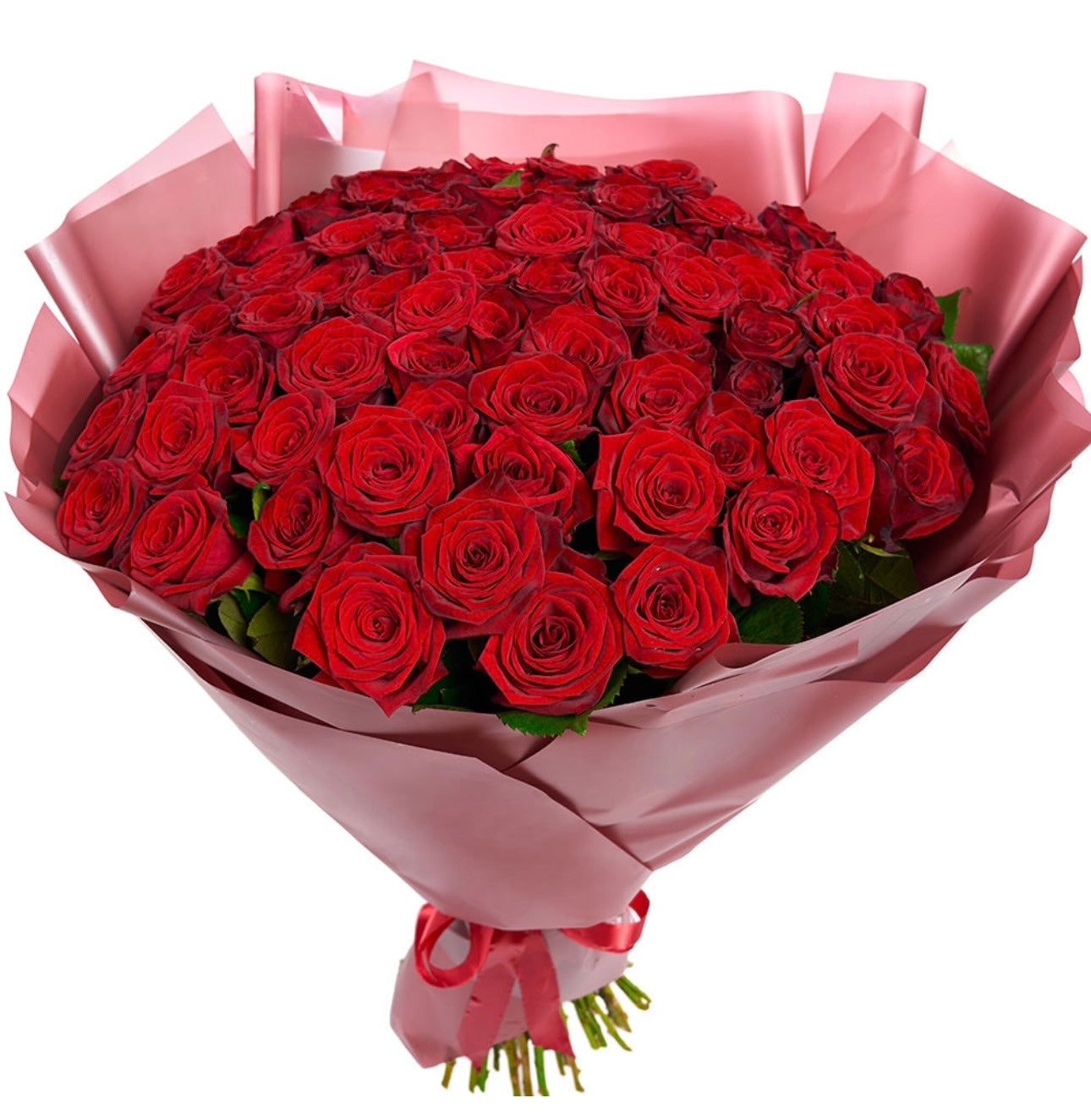 75 Red Roses Bouquet