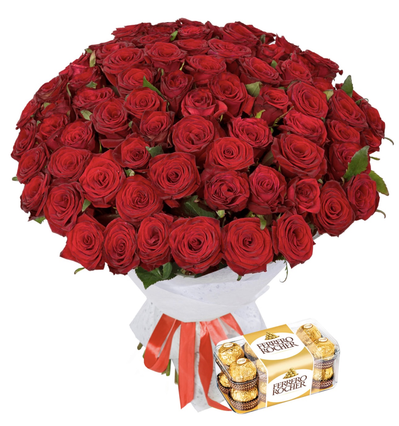 75 Red Roses Statement Bouquet