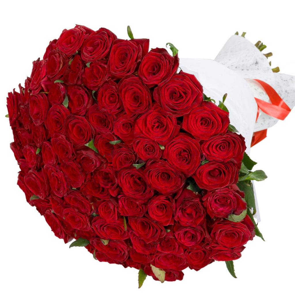 75 Red Roses Statement Bouquet