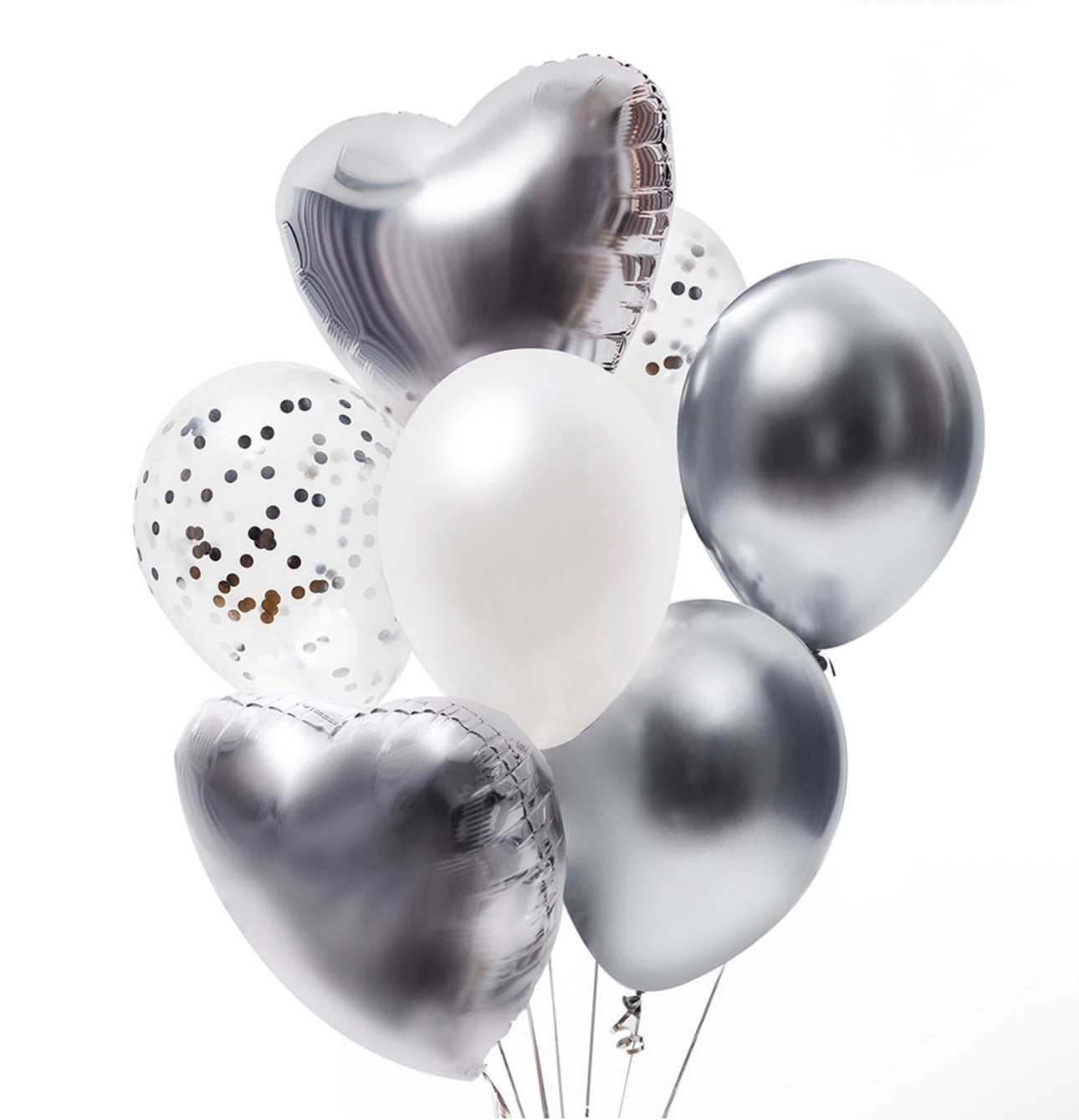 Balloon Fountain "Glow of Pearls"