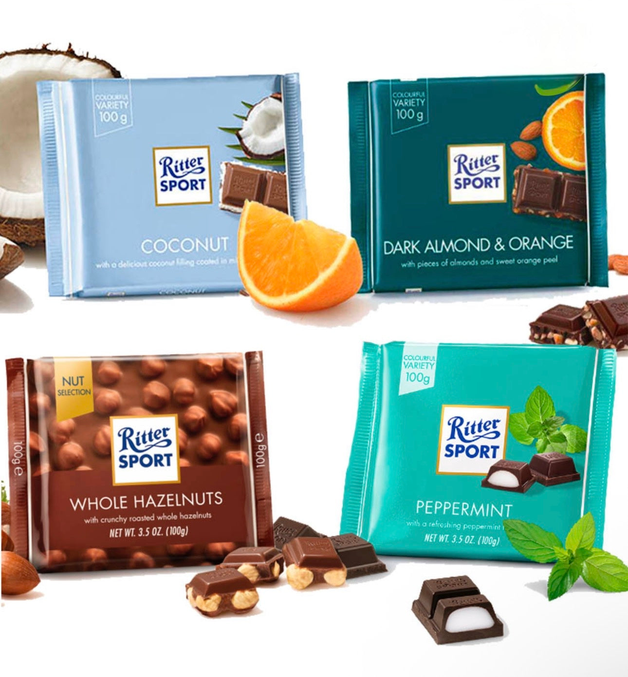 Chocolate “Ritter Sport” (Assorted)