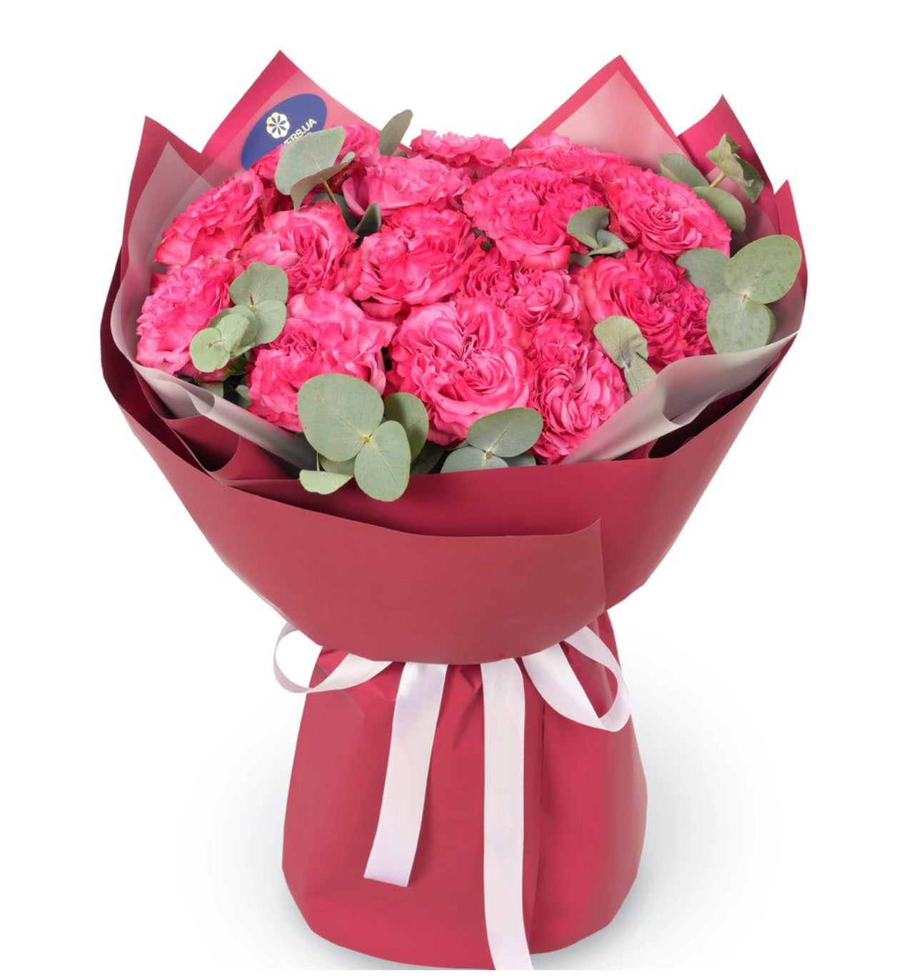 Country Blues Rose Bouquet