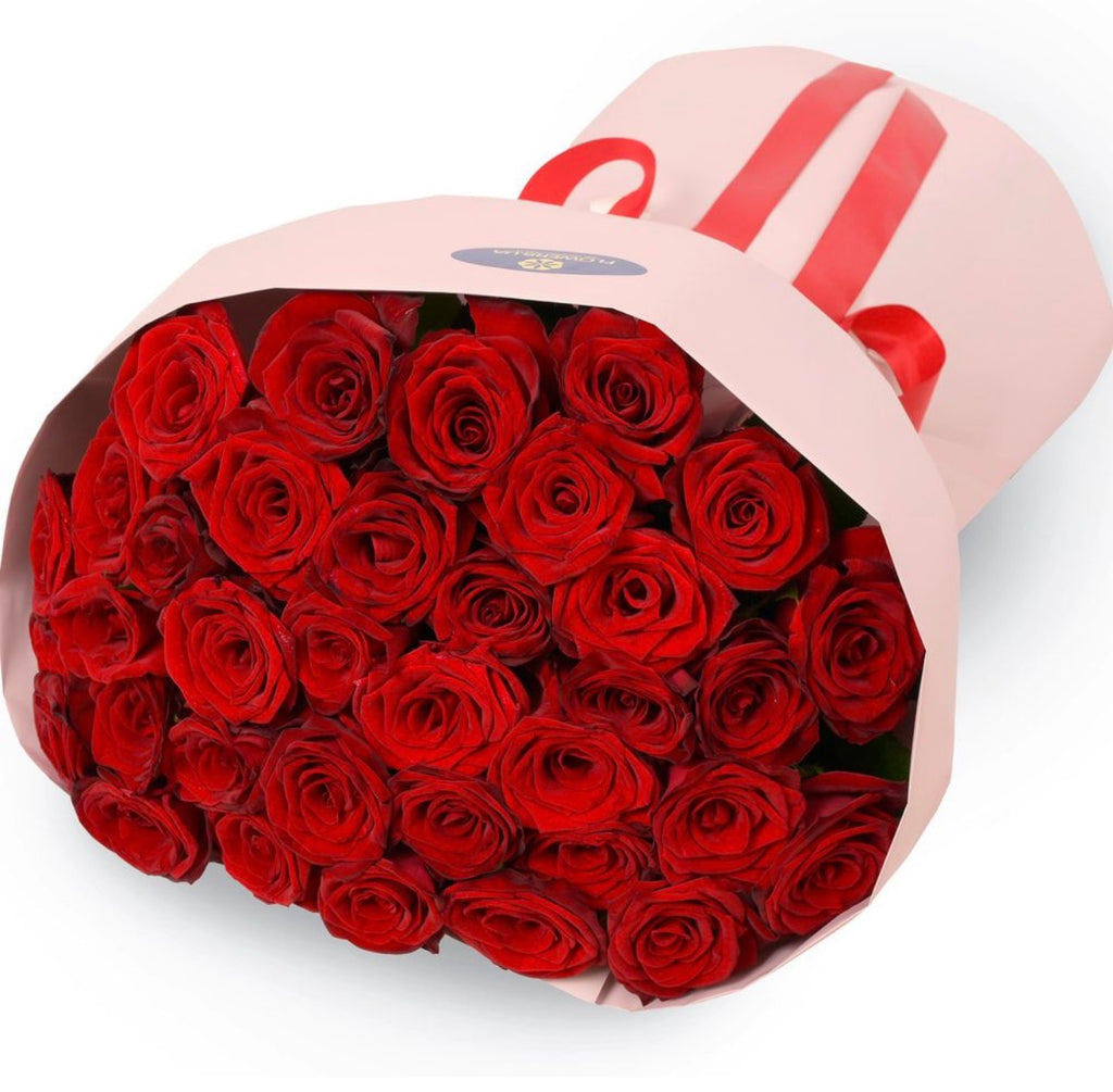 Crimson Bloom Bouquet