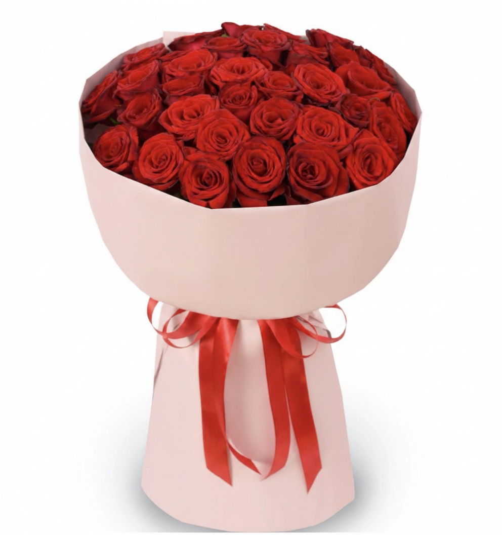 Crimson Bloom Bouquet
