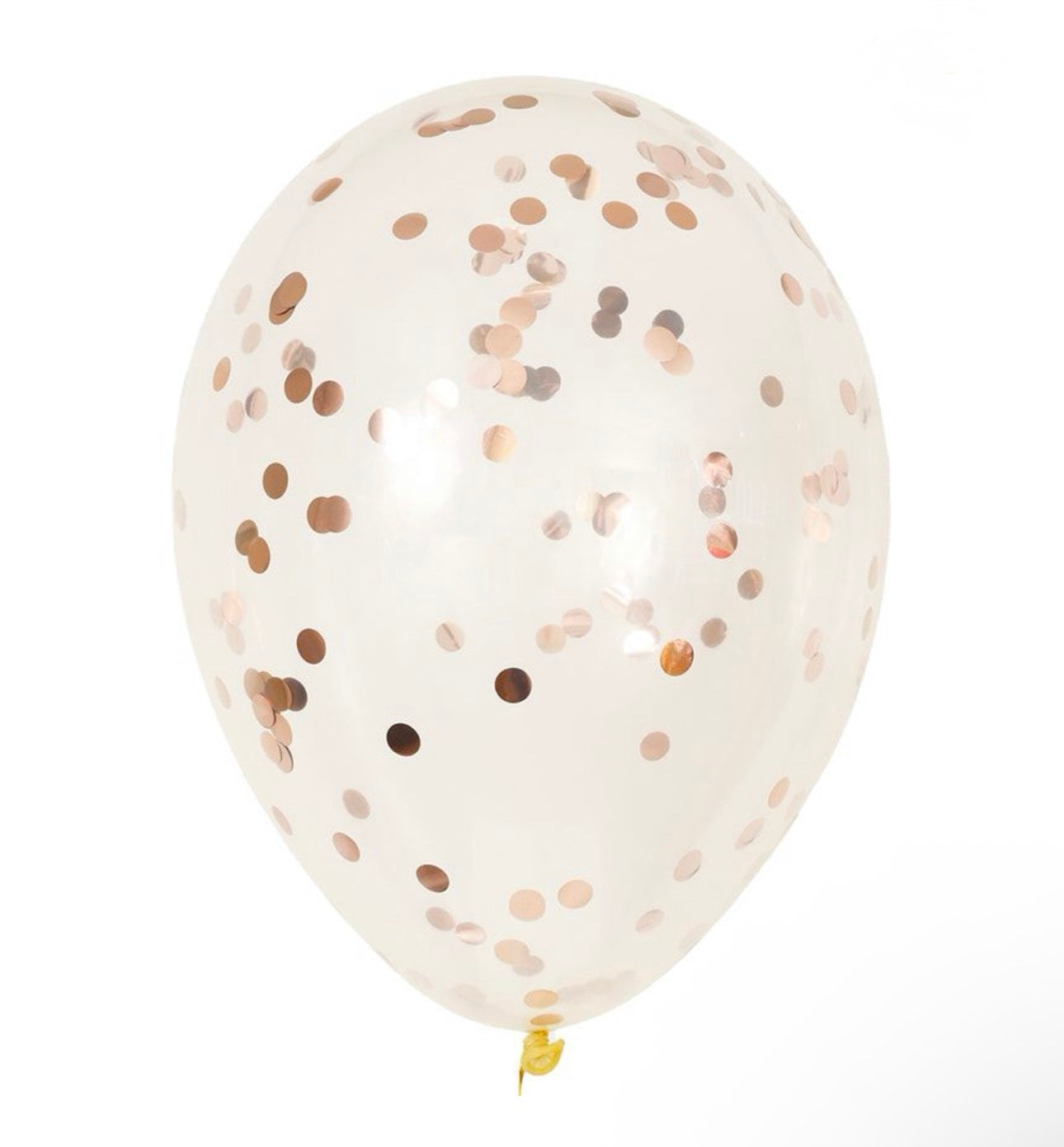 Gold Confetti Balloon