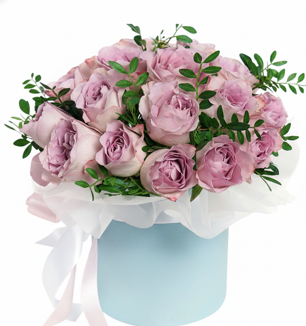 Memory Roses Flower Box – 19 Roses