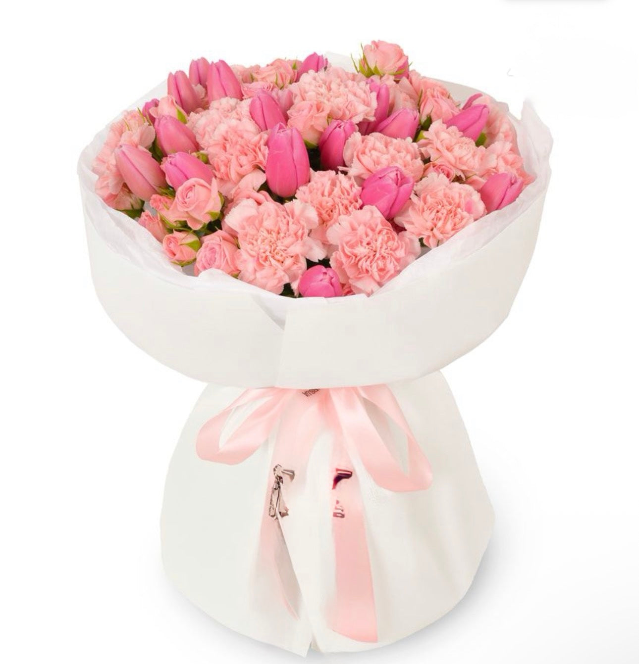 Pink Silk Bouquet