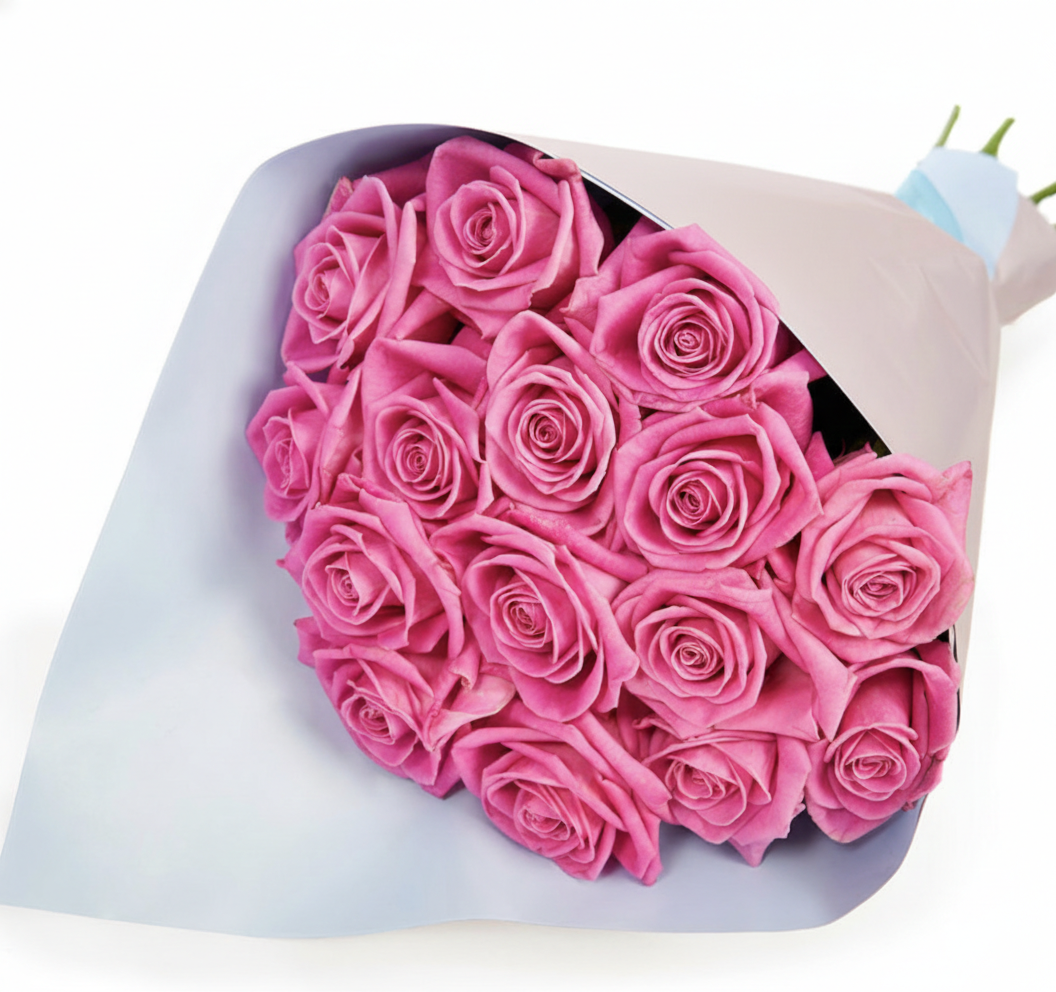 Soft Pink Roses Bouquet
