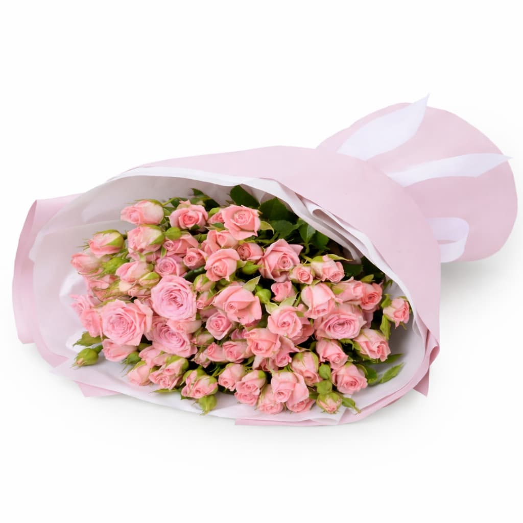 Pink Spray Roses Romantic Bouquet