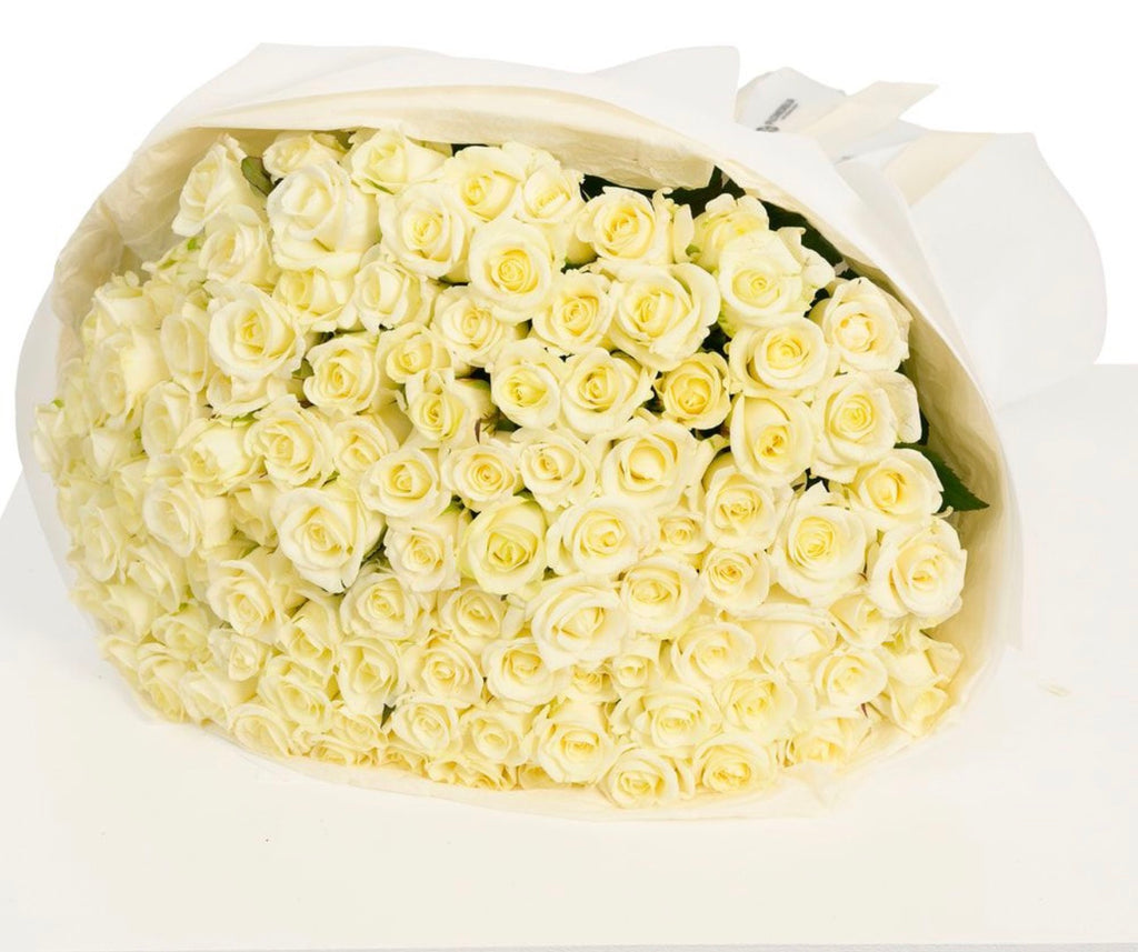 White Infinity Bouquet